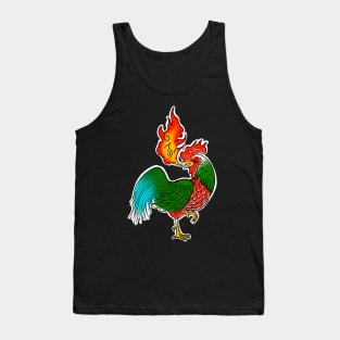 Basan Yokai tattoo style Tank Top